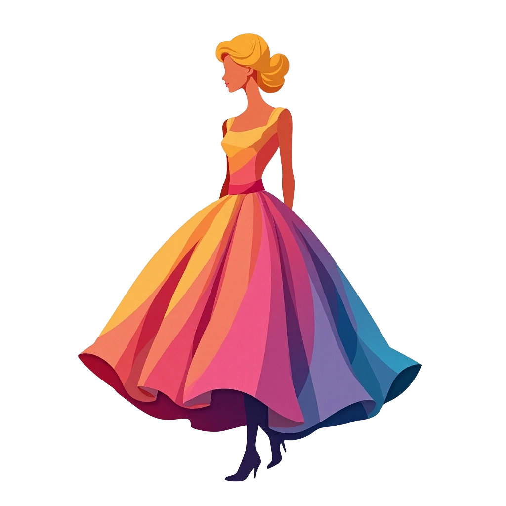 Rainbow Dress